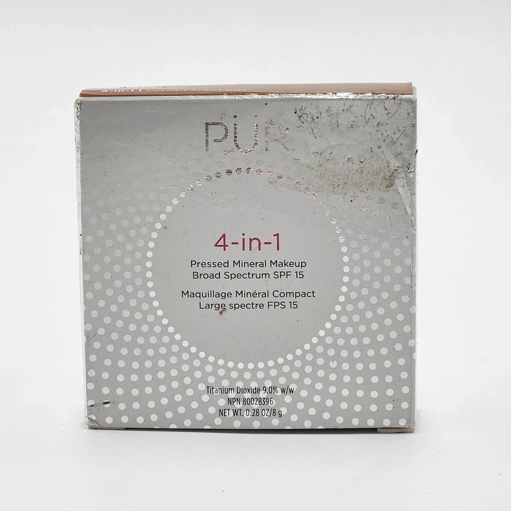 PUR 4 In 1 Pressed Mineral Makeup Broad Spectrum Cocoa DG7 SPF 15 New in Box